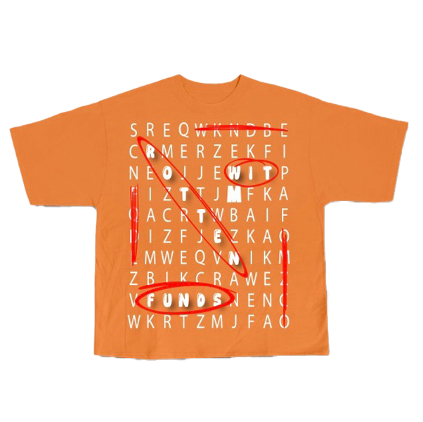Unisex Crossword T-Shirt - Image 3